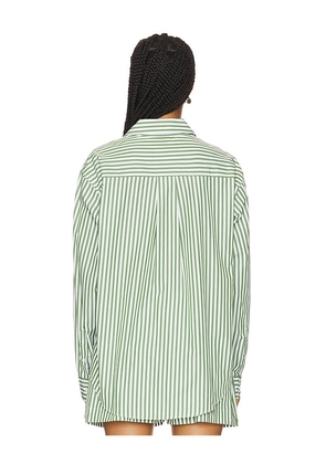 Comme Si La Shirt Classica in Green. Size M. Also in S, L, XL.