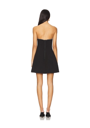 Bardot Karoline Diamond Balloon Dress in Black. Size 4. Also in 2.