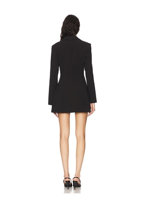 Bardot Verity Lace Up Blazer Dress in Black. Size 2. Also in 4.