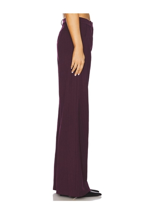 Amanda Uprichard Slater Pants in Burgundy. Size M. Also in L, S, XS.