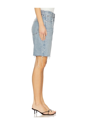 AGOLDE 90's Short in Blue. Size 24. Also in 29, 30, 31, 32, 33.