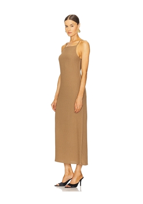 By Malene Birger Ellionore Dress in Brown. Size 34. Also in 32.