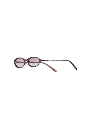 BRU Eyewear Poly Sunglasses in Brown.