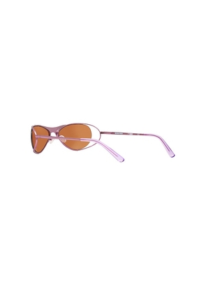 BRU Eyewear x REVOLVE Tommy Sunglasses in Sunrise in Purple.