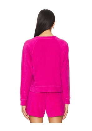 Bobi Terry Top in Fuchsia. Size S. Also in M.