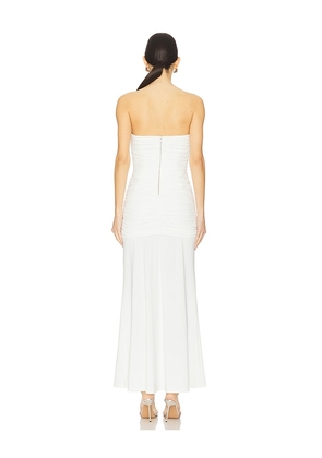 Bardot Elvira Maxi Dress in White. Size 12. Also in 6, 10.