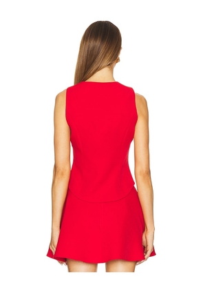 ELLIATT Buttercup Top in Red. Size M. Also in XS, L, XL.