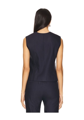 A.L.C. Georgie Vest in Navy. Size 12. Also in 10, 8.