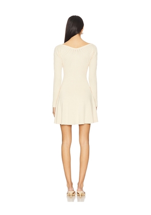 ASTR the Label Cybele Sweater Dress in Neutral. Size S. Also in M.