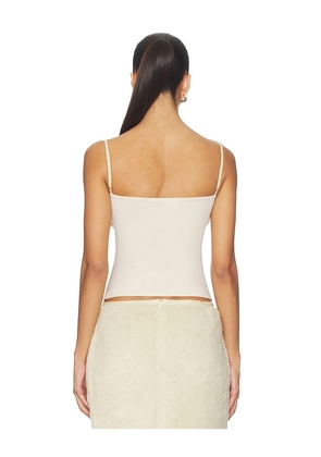 BUCI Hemlock Tank Top in White. Size M. Also in XS, S.