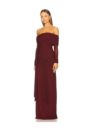 Deme by Gabriella Heloise Dress in Burgundy. Size M. Also in XS, S.