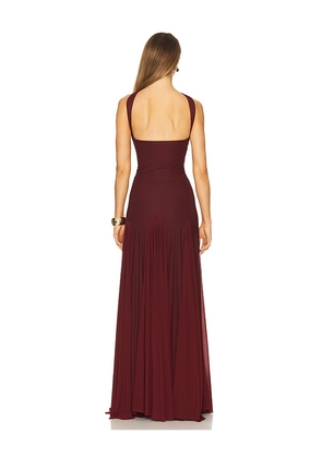 Deme by Gabriella Berta Dress in Burgundy. Size M. Also in L, XL.