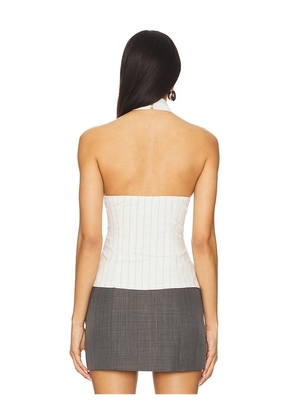 ALL THE WAYS Selene Top in Ivory. Size M. Also in L, S.