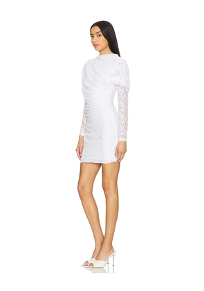 Amanda Uprichard Greeley Lace Dress in White. Size S. Also in M, XS.