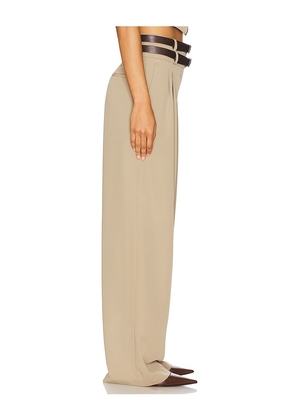 Camila Coelho Jila Pant in Beige,Tan. Size M. Also in S, XXS, XS, L.