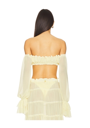 Bananhot Elma Shirt in Lemon. Size M. Also in S.