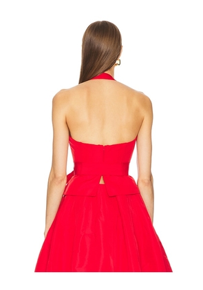 Cult Gaia Anita Top in Red. Size 2. Also in 0.