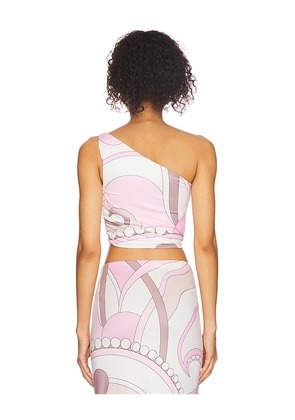 Cin Cin Cleo Cropped Top in Ivory,Blush. Size M. Also in L.