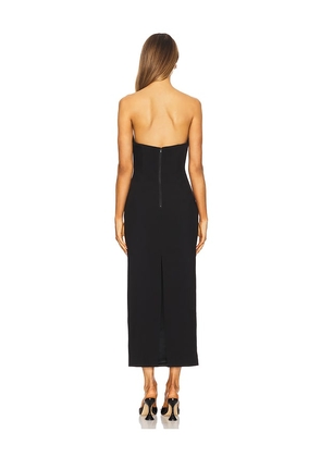 Bardot Rosalyn Midi Dress in Black. Size 10. Also in 2, 4, 6, 8, 12.
