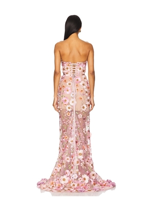 Bronx and Banco Jasmine Gown in Pink. Size L. Also in S, M.