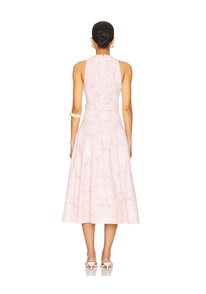 Cinq a Sept Scenic Toile Zoey Dress in Coral. Size 12. Also in 4, 0, 6.