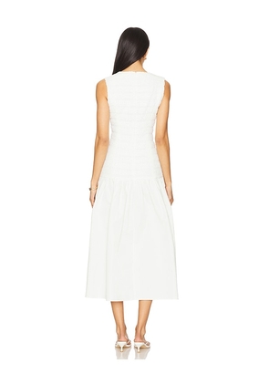 ELLIATT Fifi Midi Dress in Ivory. Size M. Also in S, L.