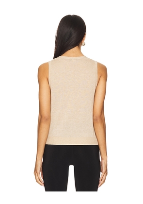 EAVES Dene Vest in Beige. Size M. Also in L, XL.