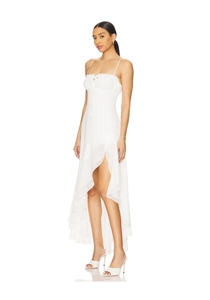 Amanda Uprichard Odelia Maxi in White. Size M. Also in XL.