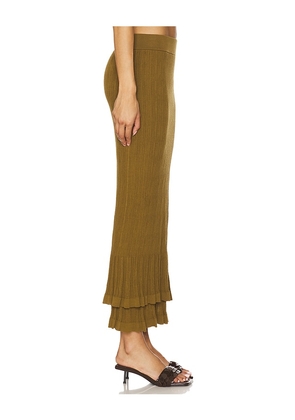 A.L.C. Lexi Skirt in Olive. Size XL. Also in XS.