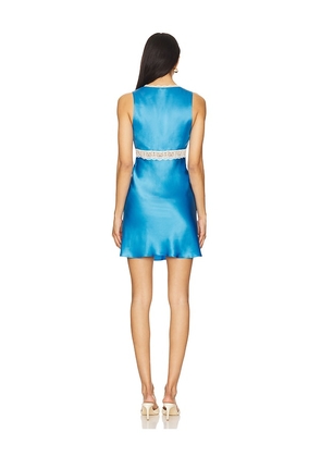 Amanda Uprichard Seren Dress in Blue. Size S. Also in L, XS.