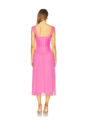 Amanda Uprichard Reine Dress in Pink. Size M. Also in L, S, XS.