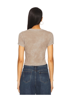 COTTON CITIZEN Standard Baby Tee in Grey. Size M. Also in XS.