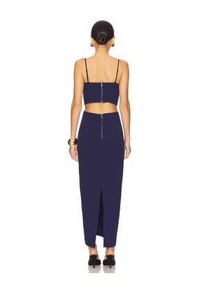 Bardot x REVOLVE Martini Midi Dress in Navy. Size 12. Also in 4, 2, 10.