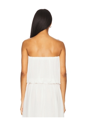 Bardot Lissett Soft Balloon Top in White. Size 12. Also in 8, 10.