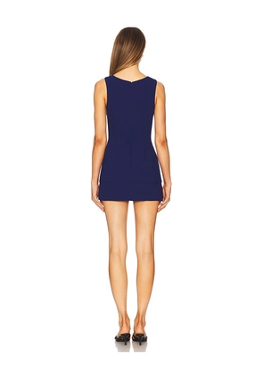 Amanda Uprichard Maven Skort Romper in Navy. Size M. Also in S, L.