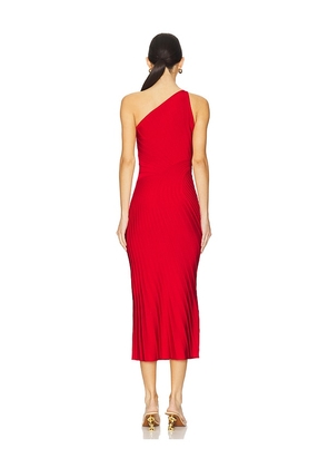 Cult Gaia Raith Knit Dress in Red. Size M. Also in S, L.