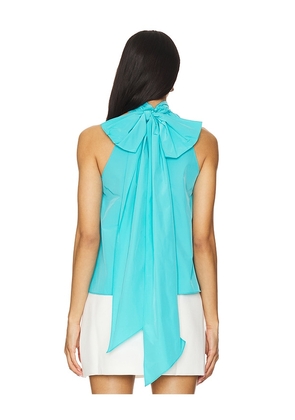Amanda Uprichard Fontana Top in Blue. Size S. Also in M.