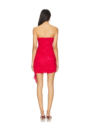 Amanda Uprichard x REVOLVE Anja Mini Dress in Red. Size M. Also in L, S.