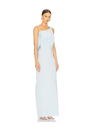 Ceren Ocak Jersey Dress in Baby Blue. Size M. Also in L.