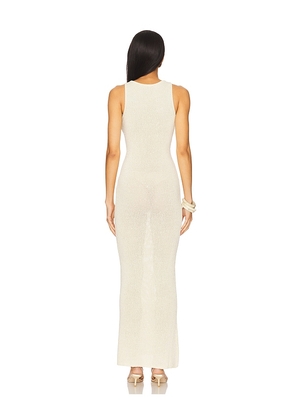 ASTA RESORT Natalia Dress in Ivory. Size XL. Also in L.