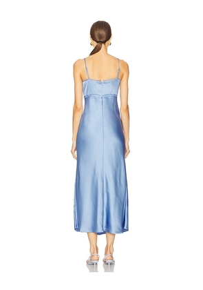 ASTR the Label Florianne Dress in Blue. Size M. Also in S, L.