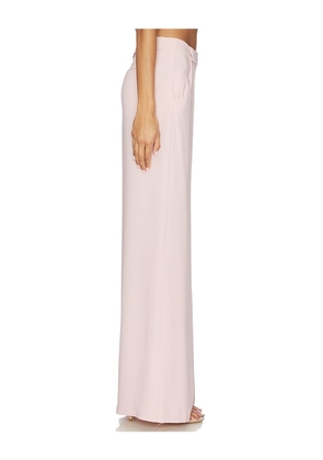 Amanda Uprichard Saddler Pants in Pink. Size L. Also in M, S, XL, XS.