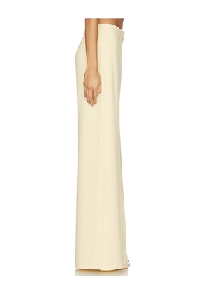 Amanda Uprichard Hathaway Pants in Yellow. Size L. Also in M, S, XL, XS.