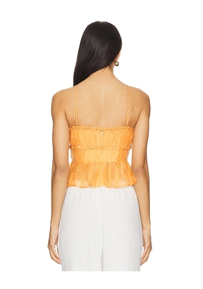 ASTR the Label Sylvan Top in Orange. Size M. Also in L.