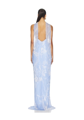 Amanda Uprichard Ashton Maxi Dress in Lavender. Size L. Also in M.