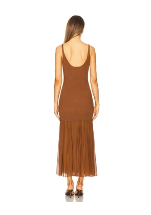 A.L.C. Micky Dress in Cognac. Size M. Also in L.