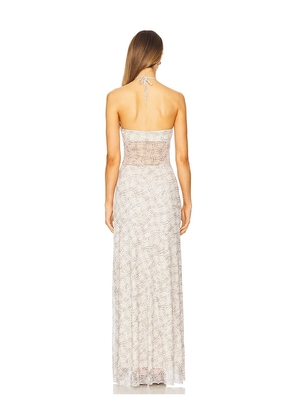 AFRM Britta Dress in Neutral. Size 2X. Also in L, XL, XXL, 3X.