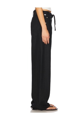 Citizens of Humanity Brynn Drawstring Trouser in Black. Size 23. Also in 24, 25, 28.