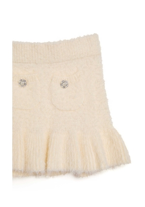 Bardot Junior Sophia Mini Skirt in White. Size 6/7. Also in 4/5.