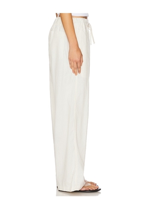 AMO Denim Janis Pant in White. Size M. Also in L.